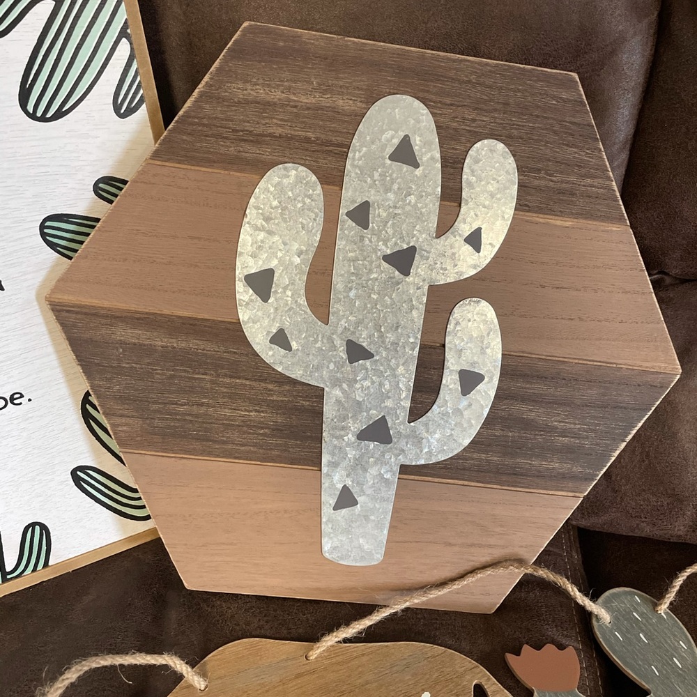 Baby Boy Cactus Nursery Decor - Picture 4 of 5